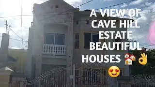 A  VIEW OF CAVE HILL ESTATE BEAUTIFUL HOUSES IN  HELLSHIRE ST CATHERINE 🏘