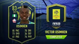 Victor Osimhen Ligue 1 POTM SBC Completed - Cheapest Method - Fifa 20