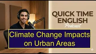 Climate Change Impacts on Urban Areas - QUICK TIME ENGLISH PODCAST