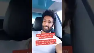 Telsa Anti-Theft Alarm Plays Heavy Metal 😂
