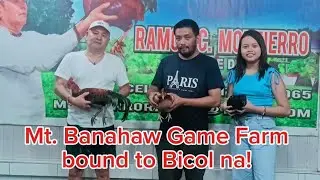 Pag bisita sa Mt. Banahaw Game Farm ni Don Ramon Montierro #mtbanahawgamefarm 
