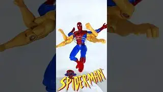 Spider-Man Animated Series 5🕷Spider-Man (Six Arm) 🕸Toy Biz 1995 🤟 #spiderman #toybiz #marvel
