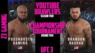 Pu55nboot5 vs Brandon Rashad|YouTube Brawlers S2 EP 10