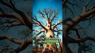 Interesting Fact: Baobab Tree #geography #biology #animals #didyouknow