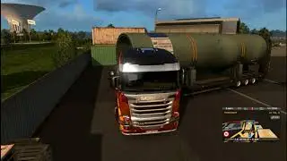 ETS 2 v1 18 1 #11 SCANIA R360 Взем трубу в Нянашам