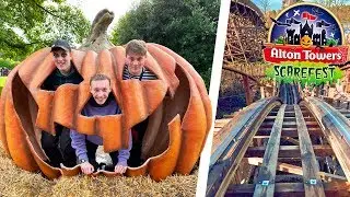 ALTON TOWERS SCAREFEST | VLOG 2019