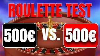 ROT vs. SCHWARZ &ndash; Roulette mit 1000 &euro; Einsatz! 😳