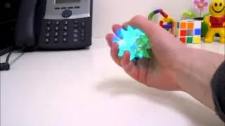 Transparent Flashing Star Ball | Office Playground