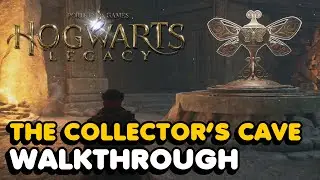 Hogwarts Legacy - The Collector's Cave Walkthrough All Puzzles (The Helm Of Urtkot)