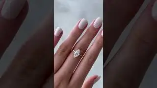 Marquise Solitaire Diamond Engagement Ring for Women !! #ring #promisering #diamondring #jewelry