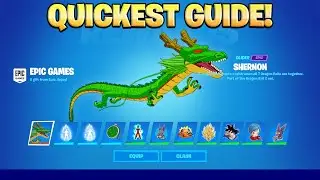 How To COMPLETE ALL DRAGON BALL Z POWER UNLEASHED QUESTS in Fortnite! (Free Rewards Challenges)