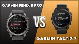 Garmin Fenix 8 Pro vs Garmin Tactix 7 Comparison