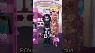 POV: YOUR DUO LOVES TO MAKE ETHEREAL OUTFITS... #dti #dresstoimpress #roblox