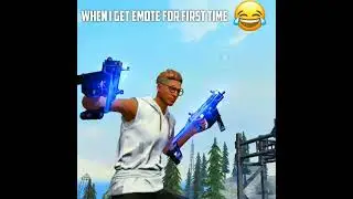 #short​ I got first time emote and my reaction 😂 | free fire