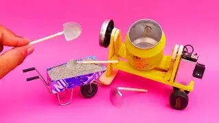 Amazing Mini Construction Tools Using Soda Can| How To Make A Construction Tools At Home |Mini Tools