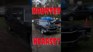 Haunted 1969 Cadillac Hearse?? #shorts