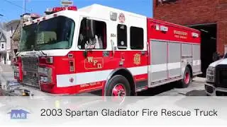 2003 Spartan Gladiator Fire Rescue Truck For Sale at Auction