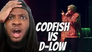 CODFISH vs D-LOW | Grand Beatbox SHOWCASE Battle 2018 | FINAL. [REACTION]