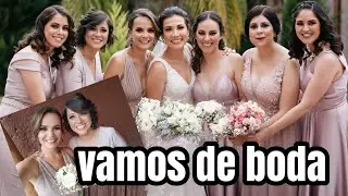 vlog BODA DE MI MEJOR AMIGA EN MÉXICO, me maquillan y no me reconozco