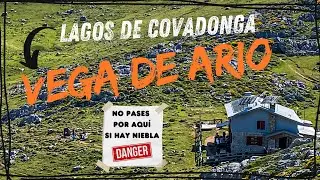 RUTA MODERADA 🟨 | LAGOS DE COVADONGA - REFUGIO VEGA DE ARIO (CIRCULAR) 🏞 | ALISEA CON NIEBLA ❌☠