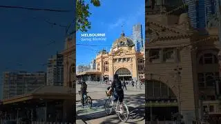 Spring Morning Walk in MELBOURNE #australia #travel #teampixel #citylife