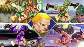 EVOLUTION of Guile's Somersault Flash Kick (1991 - 2020)