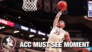 FSU's Matthew Cleveland Puts The Exclamation Point On The Defense's Head | ACC Must See Moment