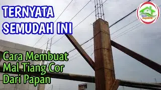 CARA MEMBUAT MAL TIANG RUMAH DARI PAPAN TERNYATA MUDAH SEKALI