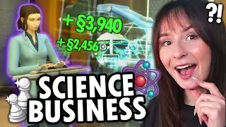 Can I get rich BEING A SCIENTIST in The Sims 4 Businesses & Hobbies?