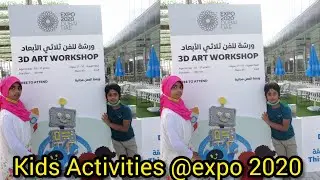 kids activities @ expo 2020 Dubai | Paper windmill workshop and young coders workshop #Dubaiexpo2021