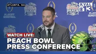 Peach Bowl coaches press conference