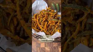 AIR FRIED Kurkuri Bhindi: It&rsquo;s so yummy, you are never looking back to making okra fry any other way
