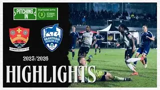 HIGHLIGHTS | Cambridge City 2 - 0 Brantham Athletic | Isthmian League North Division