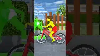 Yuta Bike & Zombie Zombie Run 😍😱 #shorts #sakura #yutamio #sakuraschoolsimulator #trend