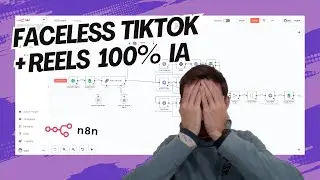 C&oacute;mo automatizar v&iacute;deos virales faceless en TikTok, Reels con IA | n8n + piapi