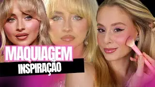 MAQUIAGEM INSPIRADA na SABRINA CARPENTER + BLUSH BABY