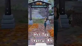 BLAIR YEMEK YARIŞMASINDA!  Hot Tea Legacy Challenge #4 #sims4 #shorts