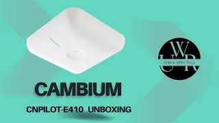 Cambium cnPilot e410 Enterprise Wi-Fi Access Point unboxing