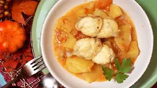 RAPE CON PATATAS AL AZAFRÁN