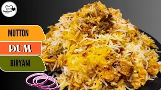 Mutton Dum Biryani Hyderabadi Style Recipe by Cookbook with Aimen in Urdu-hindi