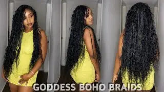 30 IN KNOTLESS BOHO GODDESS HUMAN HAIR BRAIDS for $85