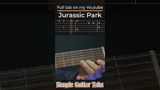 Jurassic Park on Guitar