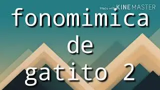 Gatito fonomimica 2