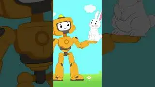 Robot and Rabbit: Revealing Letter R! 🤖🐰 #abcmouse #alphabet #letters #learning