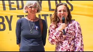 Stella Assange: Eight days before freedom (Milano June 16 2024)