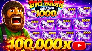 НАКОНЕЦ-ТО! ДОЖАЛ ТОПОВЫЙ БОНУС В BIG BASS BONANZA 1000 | ЗАНОСЫ НЕДЕЛИ НА *.***X В БИГ БАСС