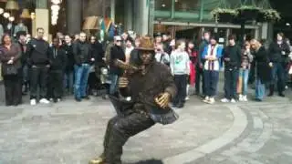 Crazy Mime act in manchester