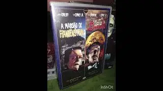 Box Dvd 🎥 O Ata&uacute;de Macabro Contendo 20 Cl&aacute;ssicos Do Terror