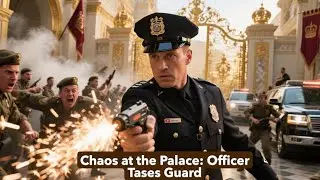 Chaos at the Palace: Officer Tases Guard, Then the Royal Convoy Seals the Gates | Emotional Stories