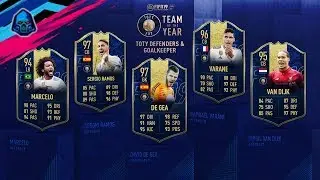 TOTY DEFENDERS + GOALKEEPER - IN-GAME STATS REVIEW! - FIFA 19 ULTIMATE TEAM